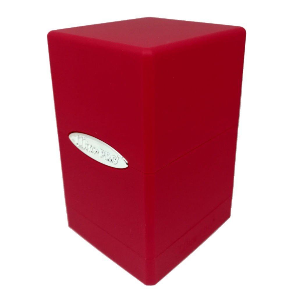 Ultra - Pro Red Satin Tower - 074427841744 - CrystalLotus.eu