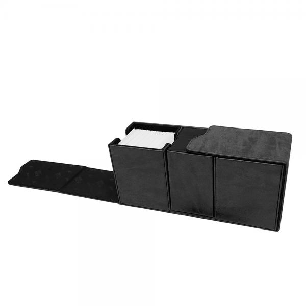 Ultra Pro - Suede Collection Alcove Vault Deck Box - Jet - 074427858957 - CrystalLotus.eu