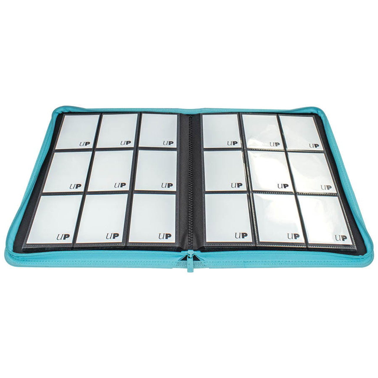 Ultra Pro - Vivid 9 - Pocket Zippered PRO - Binder: Light Blue - 074427159047 - CrystalLotus.eu