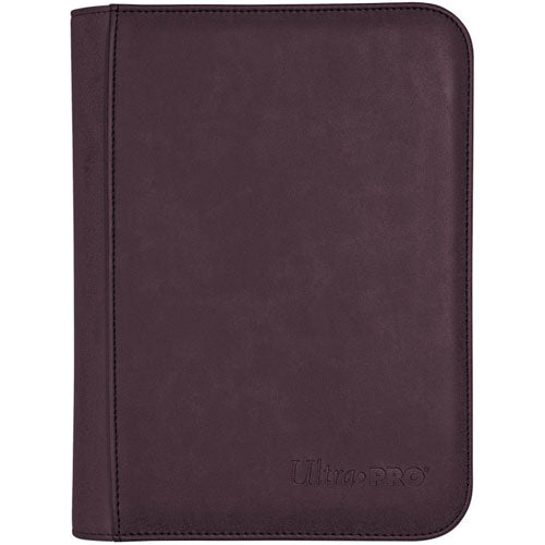 Ultra PRO - Zippered Suede 4 - Pocket Premium PRO - Binder - Amethyst - 074427154806 - CrystalLotus.eu