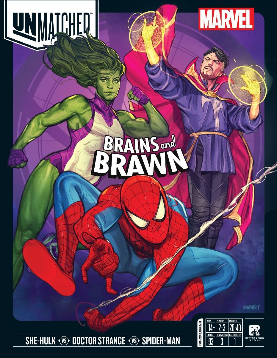 Unmatched Marvel: Brains And Brawn - 857476008678 - CrystalLotus.eu