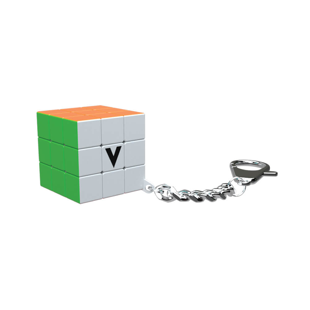 V Cube 3 Flat Keychain - 5206457003235 - CrystalLotus.eu