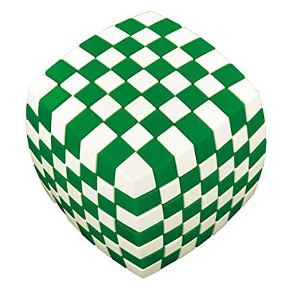 V Cube 7 Illusion Green White - 5206457000012 - CrystalLotus.eu