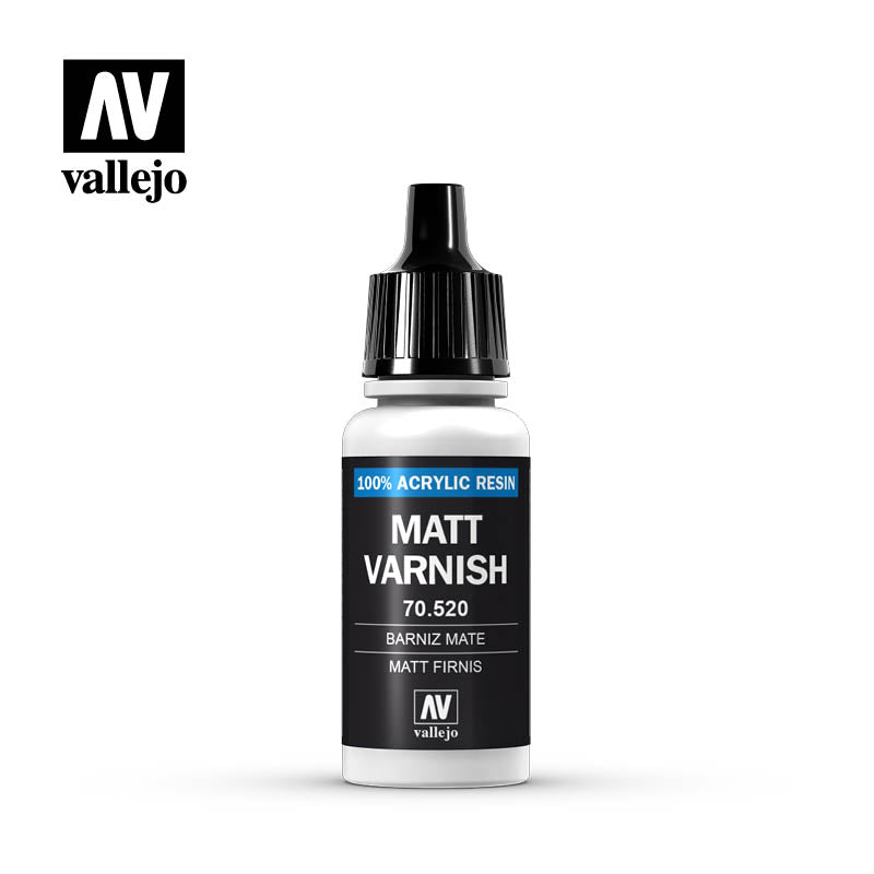 Vallejo 17ml Auxiliaries - Matt Varnish 