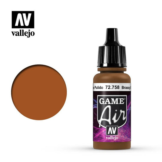 Vallejo 17ml Game Air - Brassy Brass 