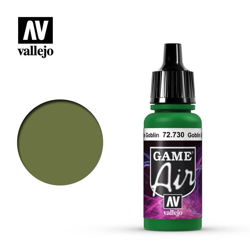 Vallejo 17ml Game Air - Goblin Green 