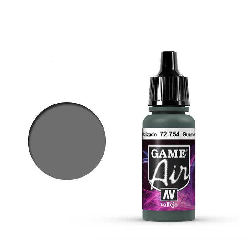 Vallejo 17ml Game Air - Gunmetal 