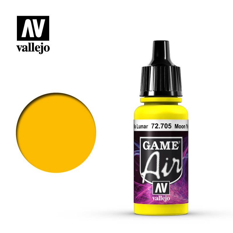 Vallejo 17ml Game Air - Moon Yellow 