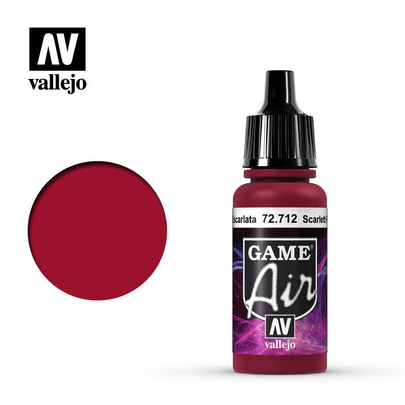 Vallejo 17ml Game Air - Scarlet Red 