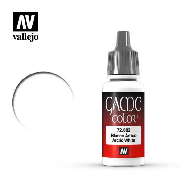 Vallejo 17ml Game Color - Arctic White 