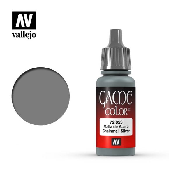 Vallejo 17ml Game Color - Chainmail Silver