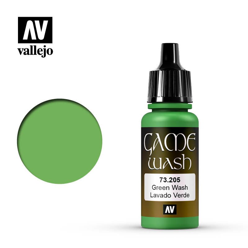 Vallejo 17ml Game Color - Green Wash 