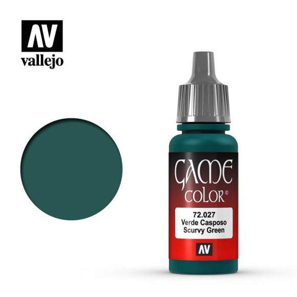 Vallejo 17ml Game Color - Scurvy Green 