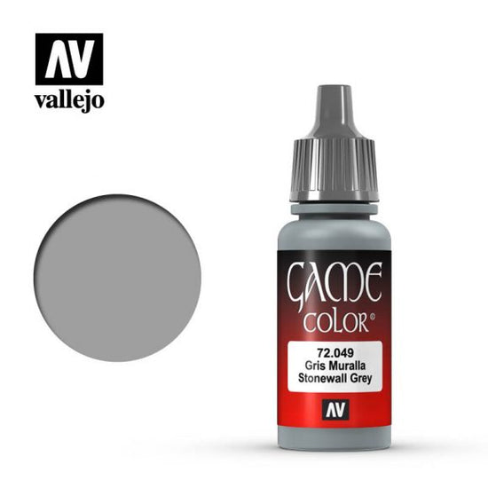 Vallejo 17ml Game Color - Stonewall Grey 