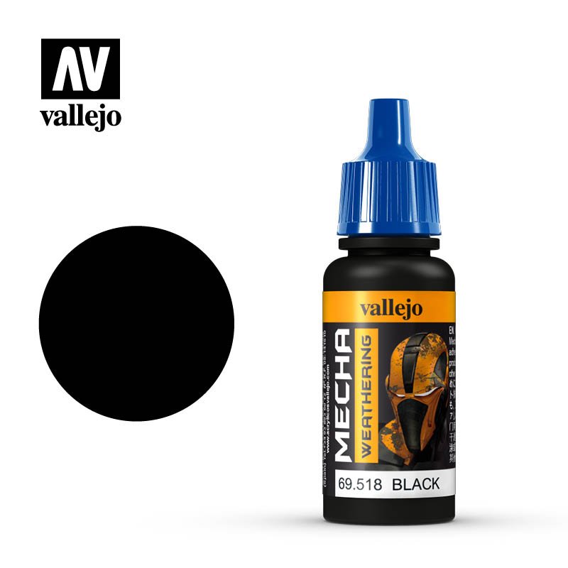 Vallejo 17ml Mecha Color - Black Wash 