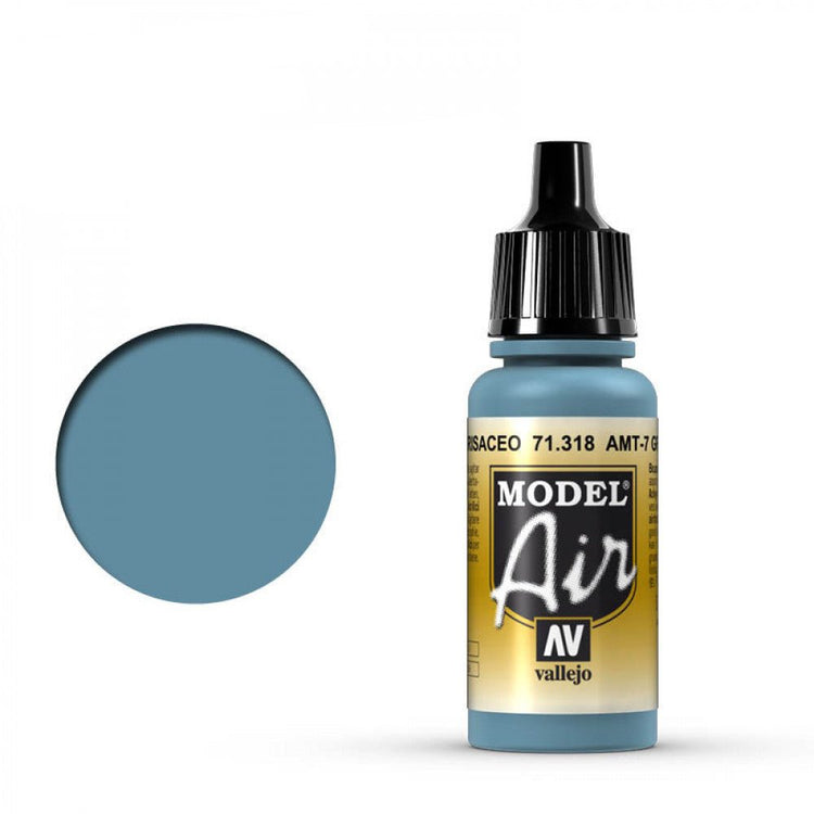 Vallejo 17ml Model Air - AMT - 7 Greyish Blue 