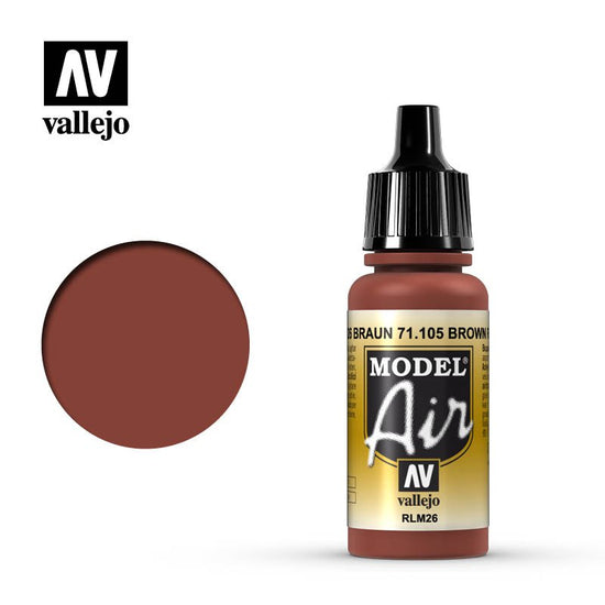 Vallejo 17ml Model Air - Brown RLM26 