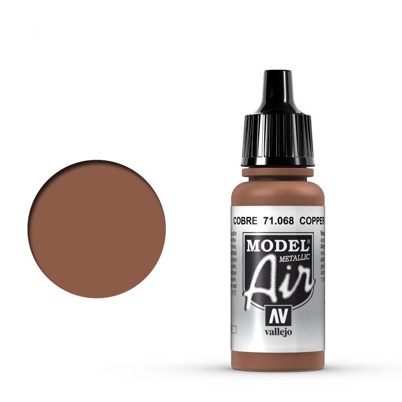 Vallejo 17ml Model Air - Copper (Metallic) 