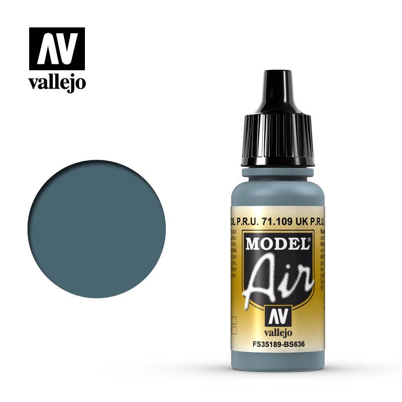 Vallejo 17ml Model Air - Faded P.R.U. Blue 