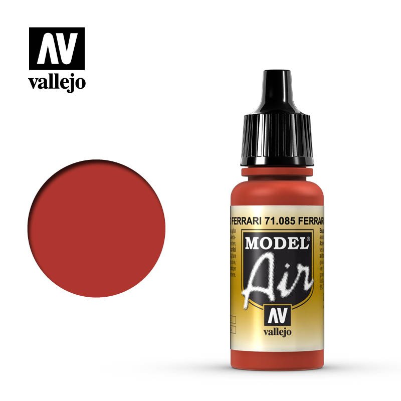 Vallejo 17ml Model Air - Ferrari Red 