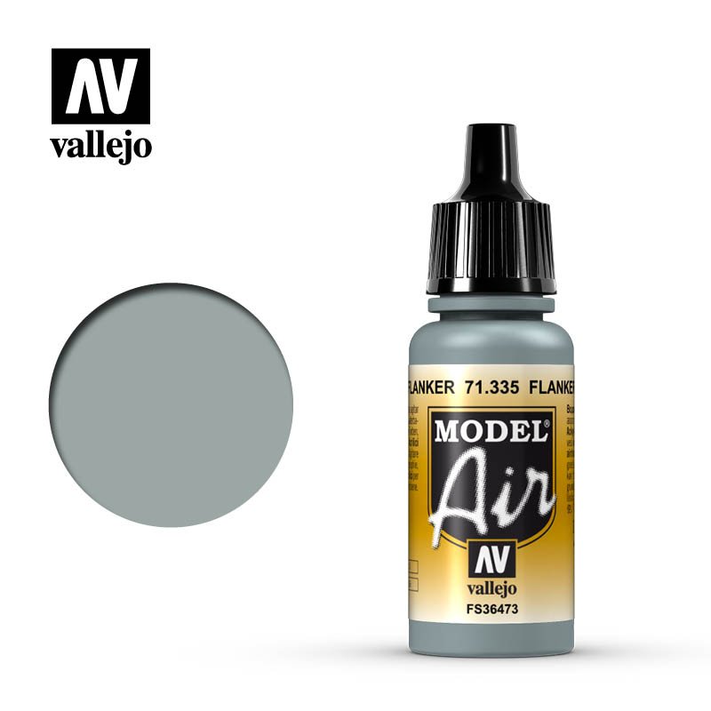 Vallejo 17ml Model Air - Flanker Light Gray 