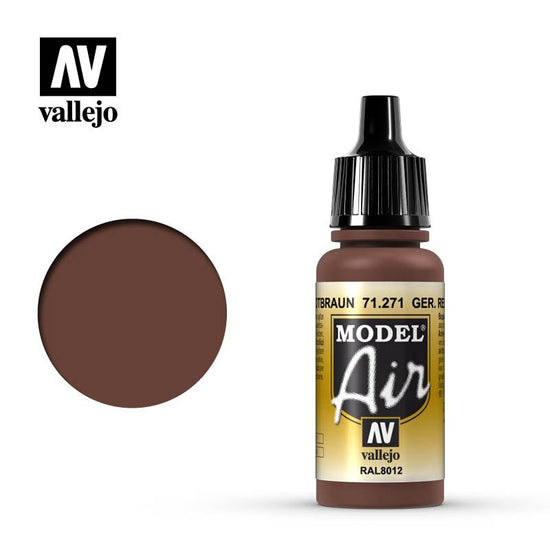 Vallejo 17ml Model Air - German Red Brown 