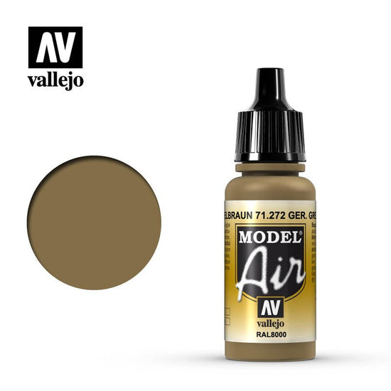 Vallejo 17ml Model Air - German Yellow Brown 