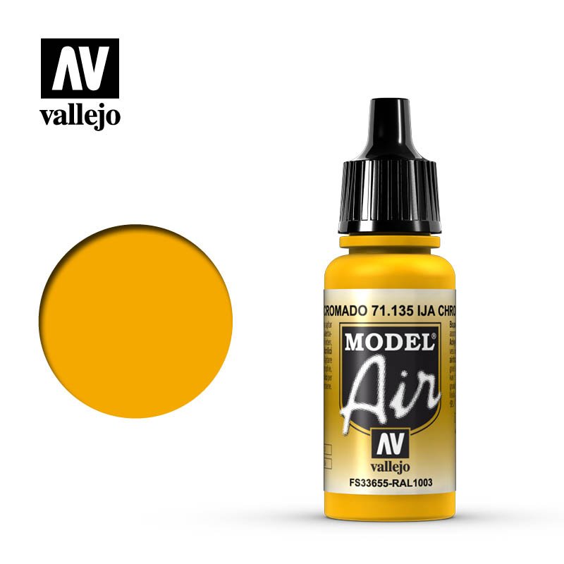 Vallejo 17ml Model Air - IJA Chrome Yellow 