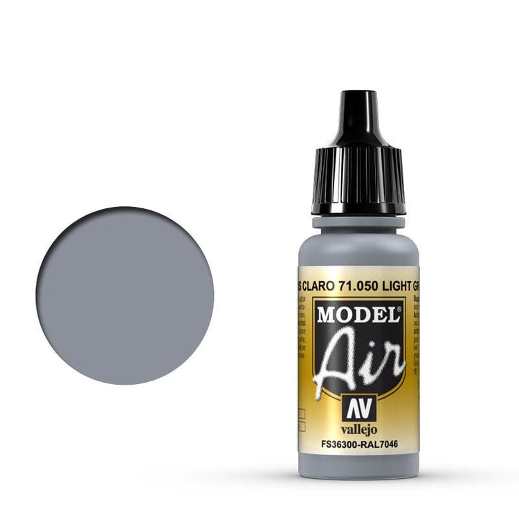 Vallejo 17ml Model Air - Light Gray 