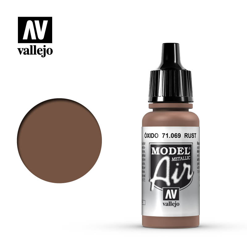 Vallejo 17ml Model Air - Rust (Metallic) 