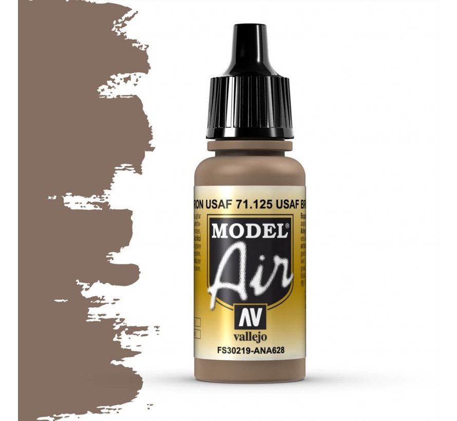 Vallejo 17ml Model Air - USAF Brown 