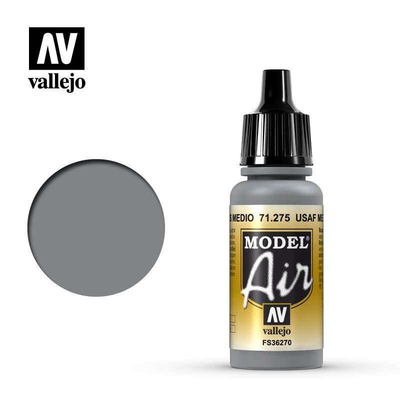 Vallejo 17ml Model Air - USAF Medium Gray 