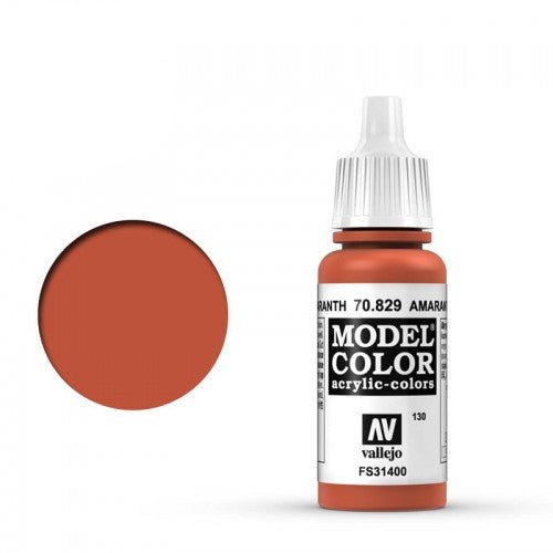 Vallejo 17ml Model Color - Amaranth Red 