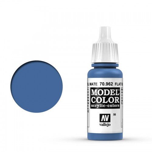 Vallejo 17ml Model Color - Flat Blue 