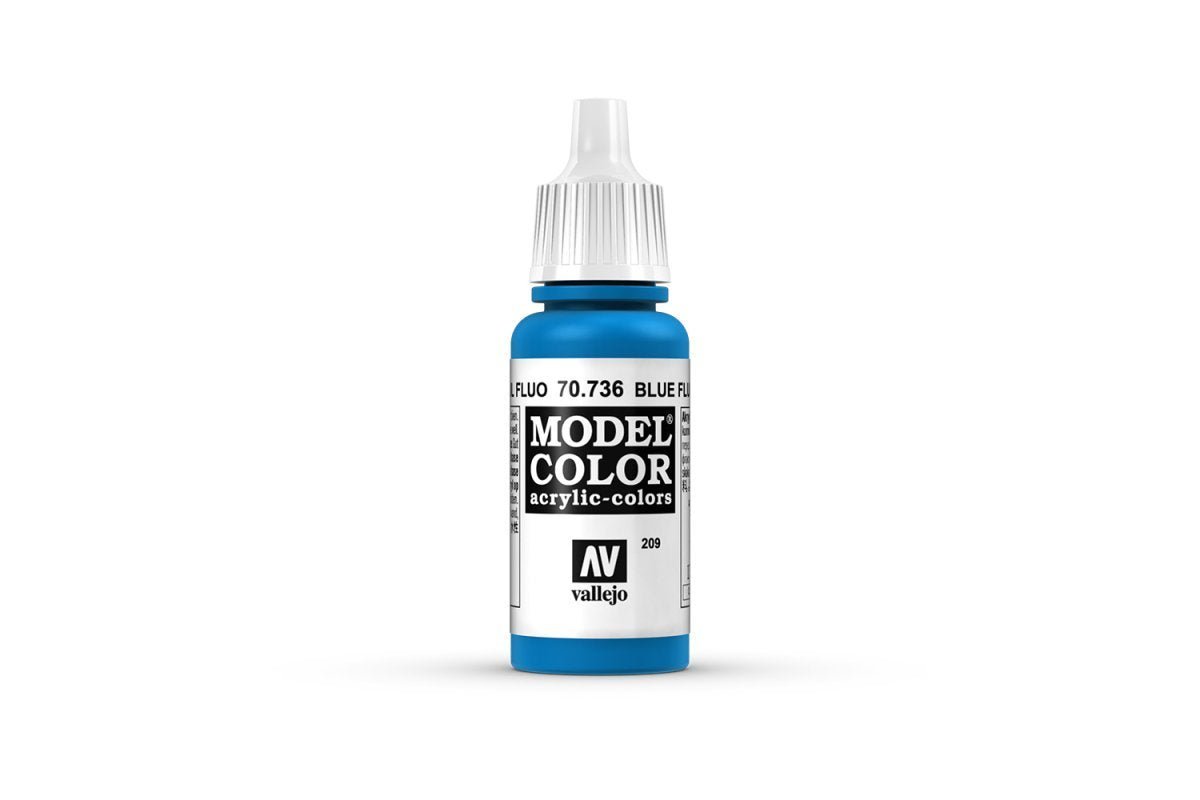 Vallejo 17ml Model Color - Fluorescent Blue 