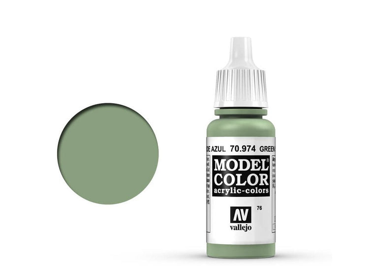 Vallejo 17ml Model Color - Green Sky 