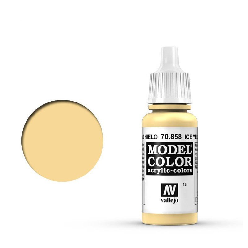 Vallejo 17ml Model Color - Ice Yellow 