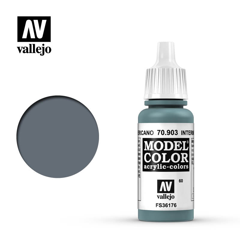 Vallejo 17ml Model Color - Intermediate Blue 