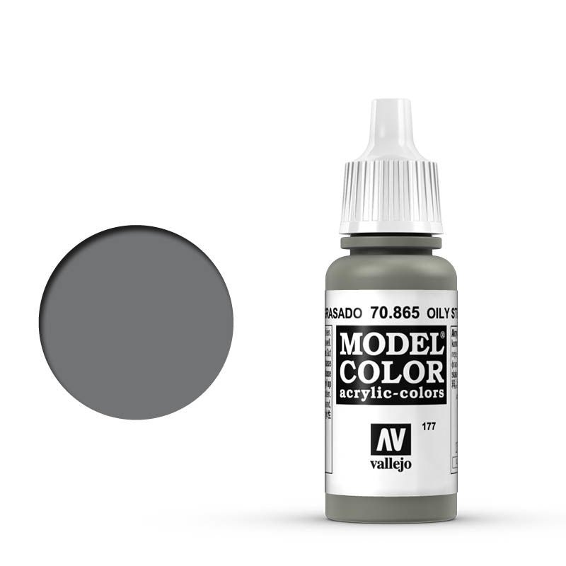 Vallejo 17ml Model Color - Oily Steel 