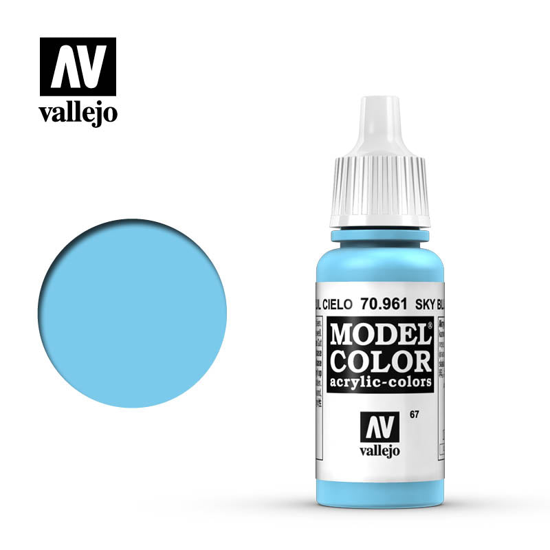 Vallejo 17ml Model Color - Sky Blue 