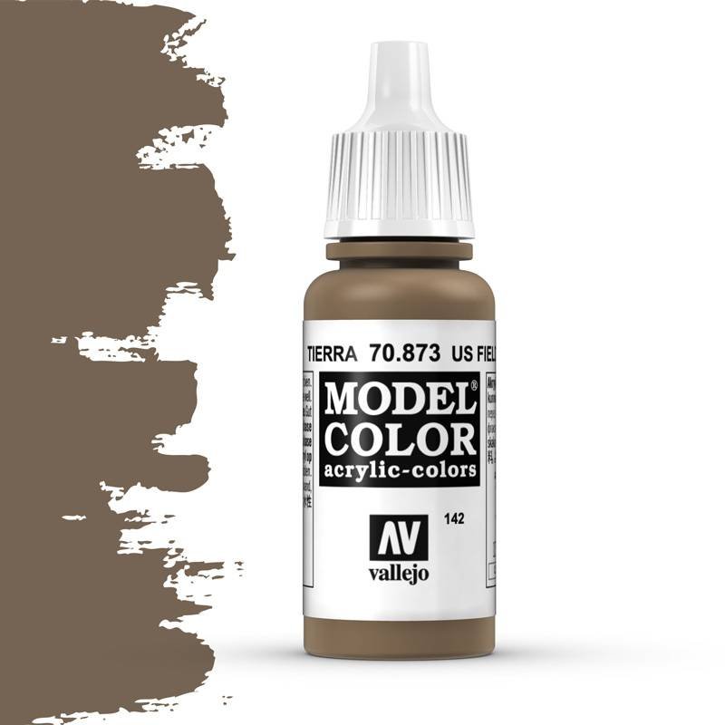 Vallejo 17ml Model Color - US Field Drab 