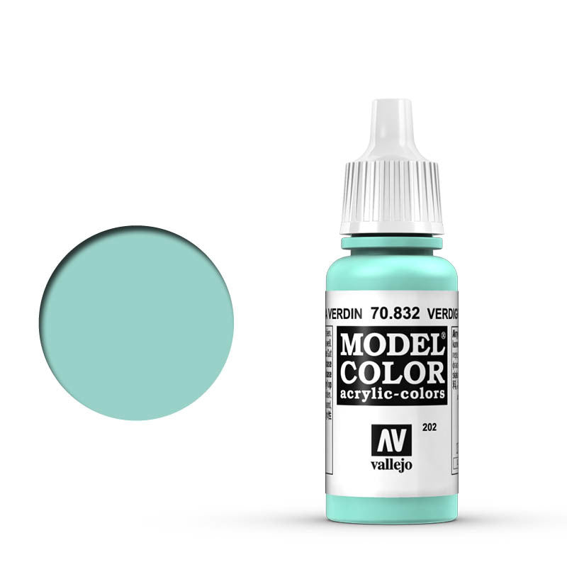 Vallejo 17ml Model Color - Verdigris Glaze 