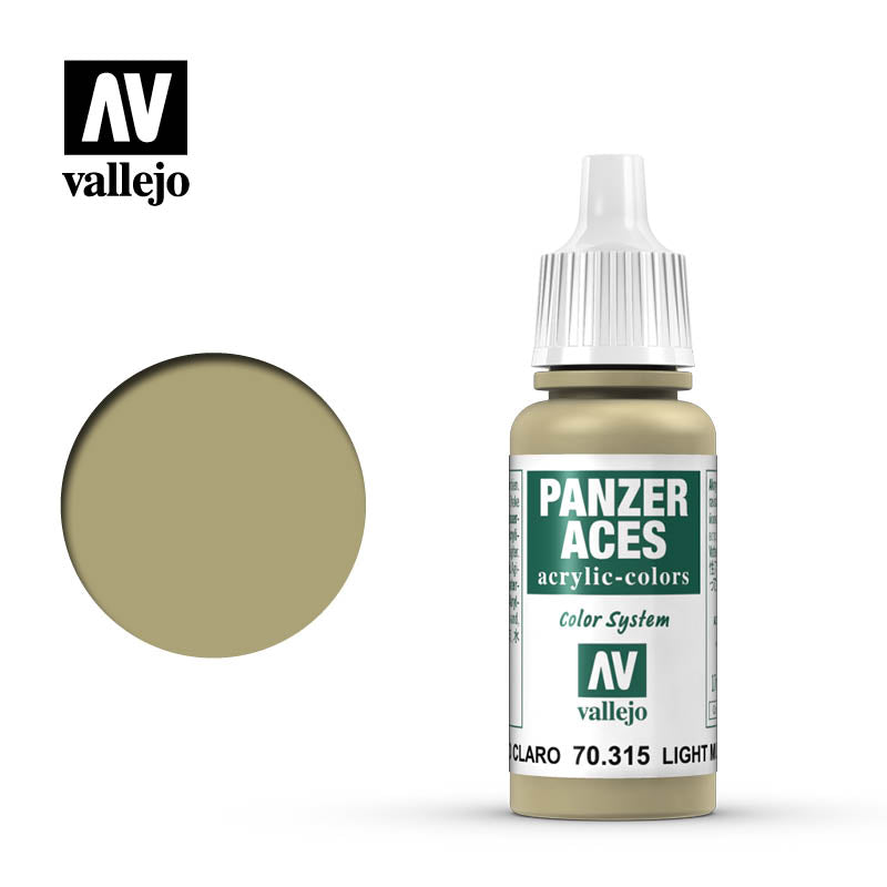 Vallejo 17ml Panzer Aces - Light Mud 