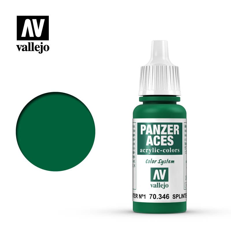 Vallejo 17ml Panzer Aces - Splinter Blotches I 