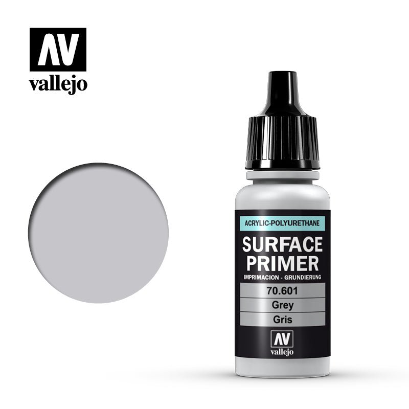 Vallejo 17ml Surface Primer - Grey 