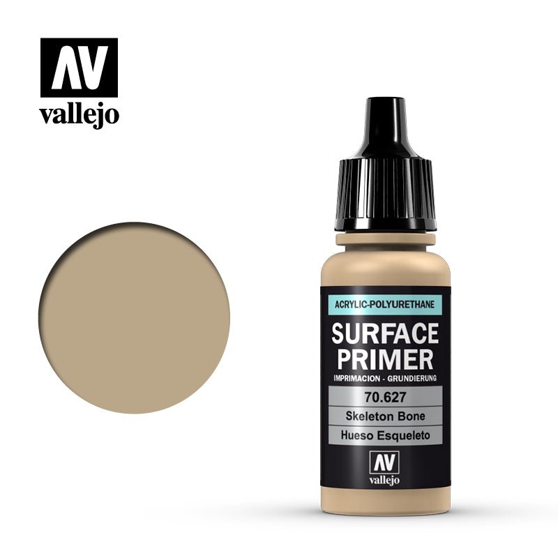 Vallejo 17ml Surface Primer - Skeleton Bone 