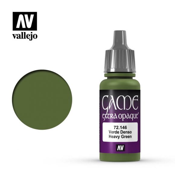 Vallejo 17ml Vallejo Extra Opaque - Heavy Green 