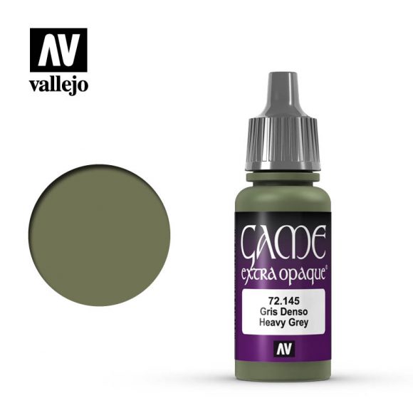 Vallejo 17ml Vallejo Extra Opaque - Heavy Grey 