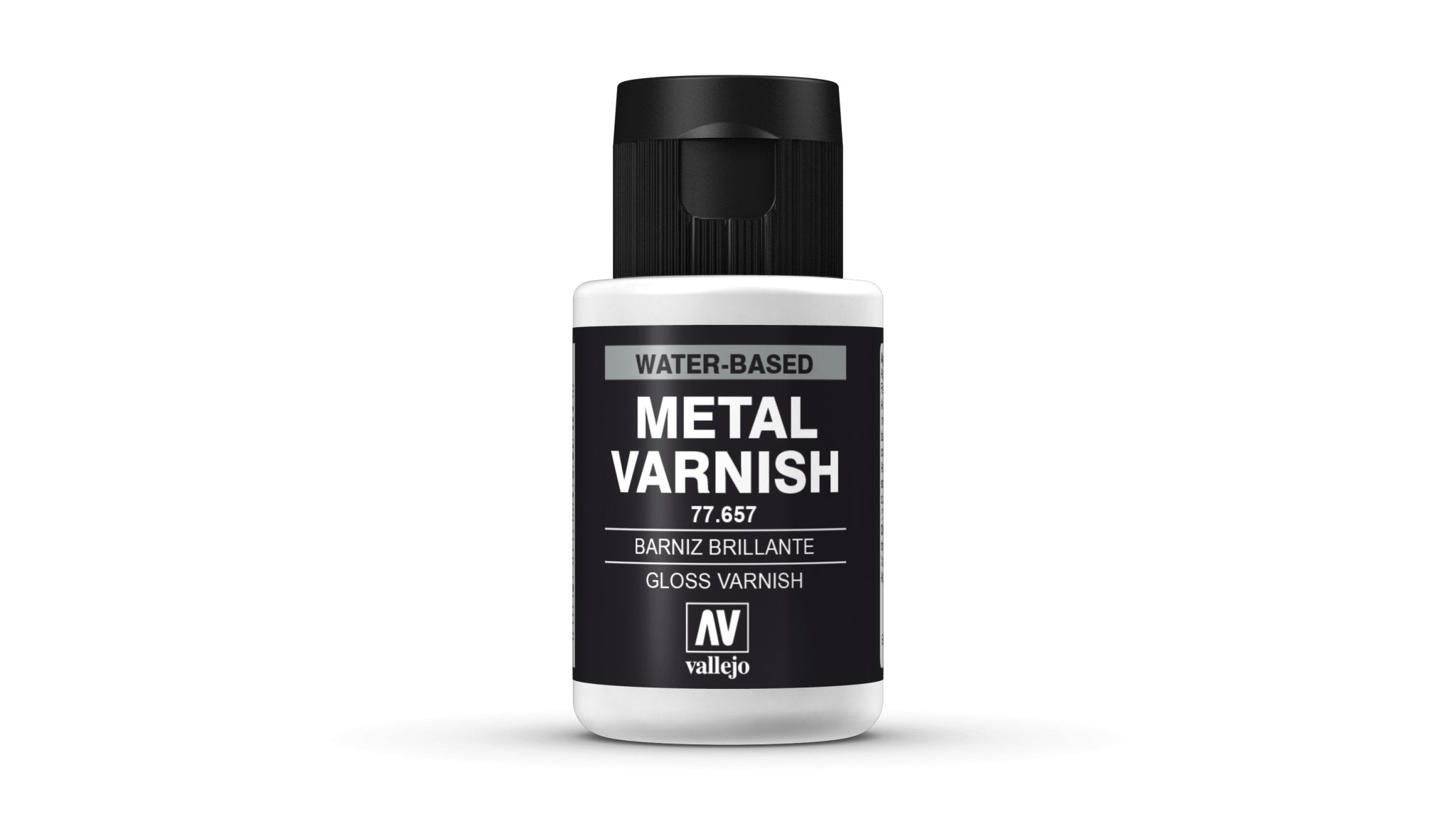 Vallejo 32ml Metal Color - Gloss Metal Varnish 