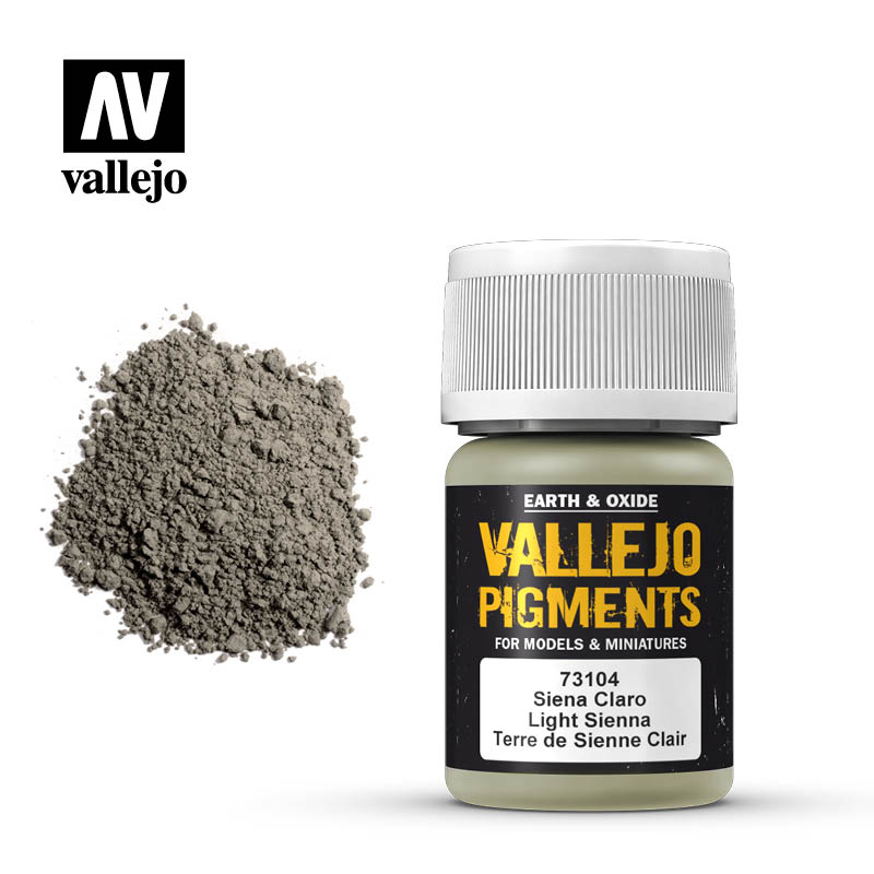 Vallejo 35ml Pigments - Light Sienna 